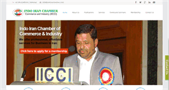 Desktop Screenshot of indoiranchamber.com